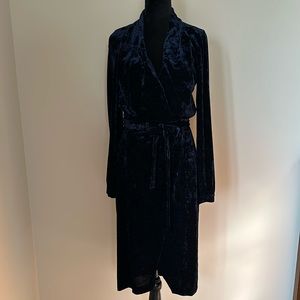 NWT Cobalt Blue Velvet Dress - Sz S